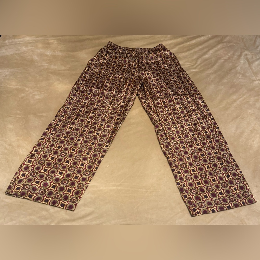 Vintage NATORI Polyester Pants Womens Size Medium